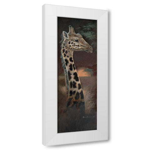 Young and Curious White Modern Wood Framed Art Print by Manning, Ruane