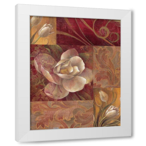 Variety of Style I White Modern Wood Framed Art Print by Vollherbst-Lane, Elaine