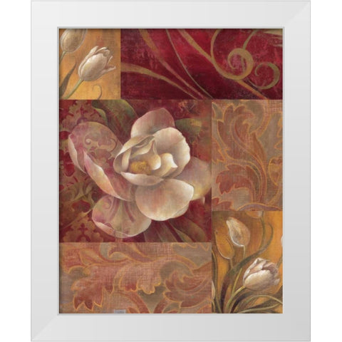 Variety of Style I White Modern Wood Framed Art Print by Vollherbst-Lane, Elaine