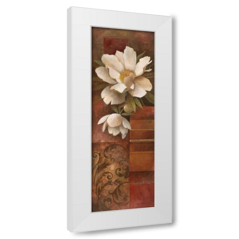 Eloquence II White Modern Wood Framed Art Print by Vollherbst-Lane, Elaine