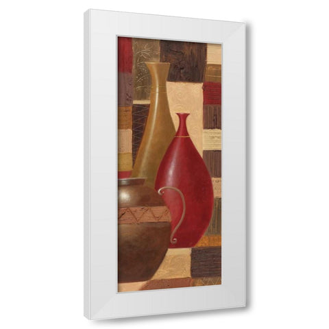 World Spice II White Modern Wood Framed Art Print by Curtis, Paul