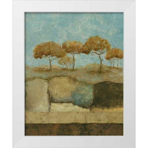Inspired by Nature II White Modern Wood Framed Art Print by Olson, Norm