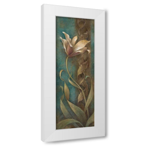 Gracieux I White Modern Wood Framed Art Print by Vollherbst-Lane, Elaine