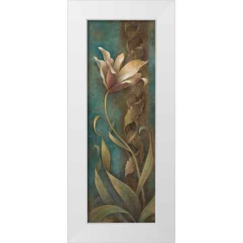 Gracieux I White Modern Wood Framed Art Print by Vollherbst-Lane, Elaine