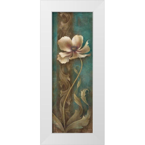 Gracieux II White Modern Wood Framed Art Print by Vollherbst-Lane, Elaine