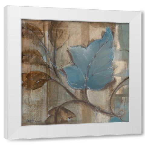 Perfect Match I White Modern Wood Framed Art Print by Luer, Pamela