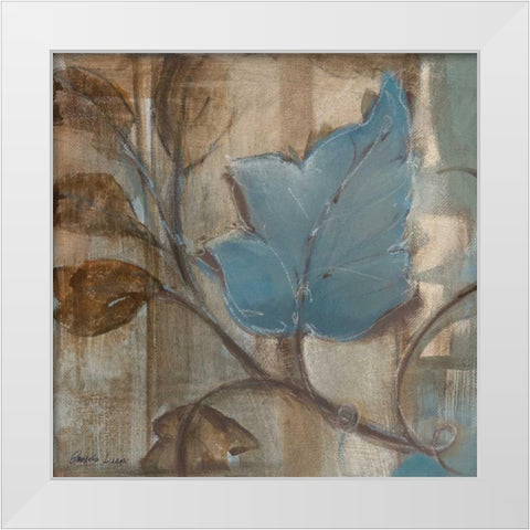 Perfect Match I White Modern Wood Framed Art Print by Luer, Pamela