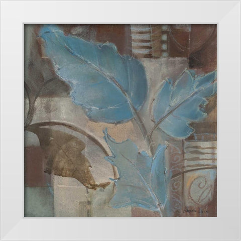 Perfect Match II White Modern Wood Framed Art Print by Luer, Pamela