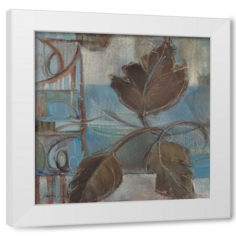 Perfect Match III White Modern Wood Framed Art Print by Luer, Pamela