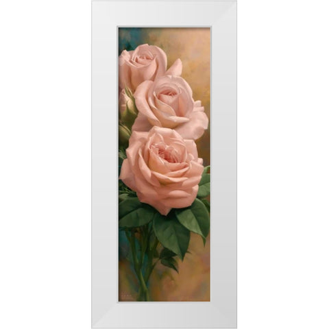 Natures Gift I White Modern Wood Framed Art Print by Levashov, Igor