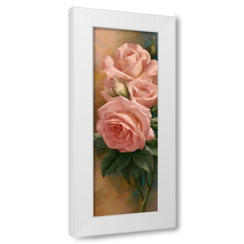 Natures Gift II White Modern Wood Framed Art Print by Levashov, Igor