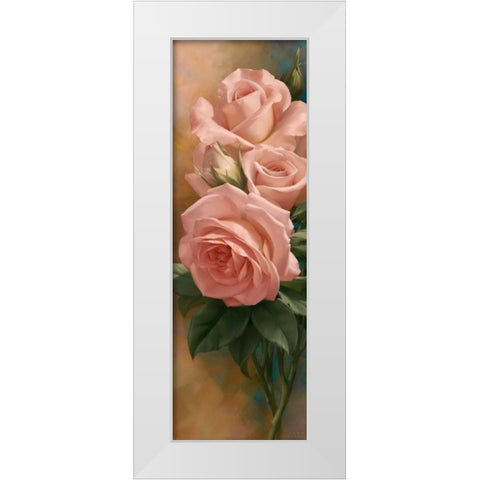 Natures Gift II White Modern Wood Framed Art Print by Levashov, Igor