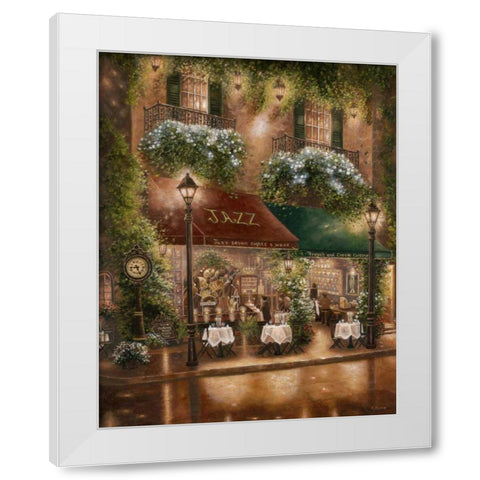 Peter Prisco Trio II White Modern Wood Framed Art Print by Brown, Betsy