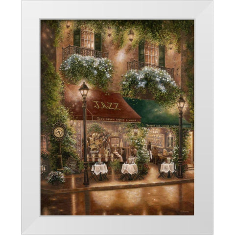 Peter Prisco Trio II White Modern Wood Framed Art Print by Brown, Betsy