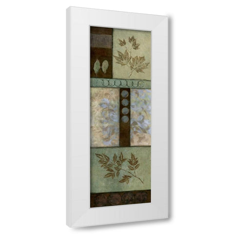 Spring Morning II White Modern Wood Framed Art Print by Olson, Norm