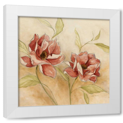 Sweet Scent I White Modern Wood Framed Art Print by Robinson, Carol