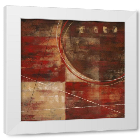 Perfect Arrangement II White Modern Wood Framed Art Print by Nan