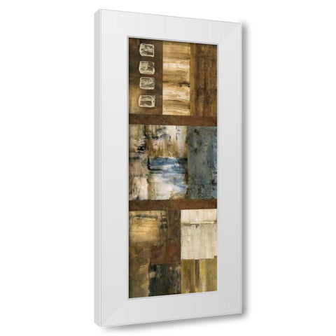 Northern Wood II White Modern Wood Framed Art Print by Olson, Norm