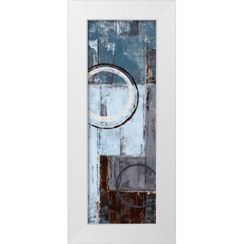 Cool Dance I White Modern Wood Framed Art Print by Donovan, Maria