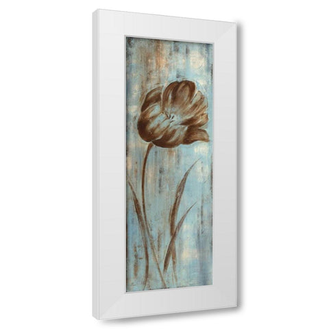 Mays Arrival I White Modern Wood Framed Art Print by Nan