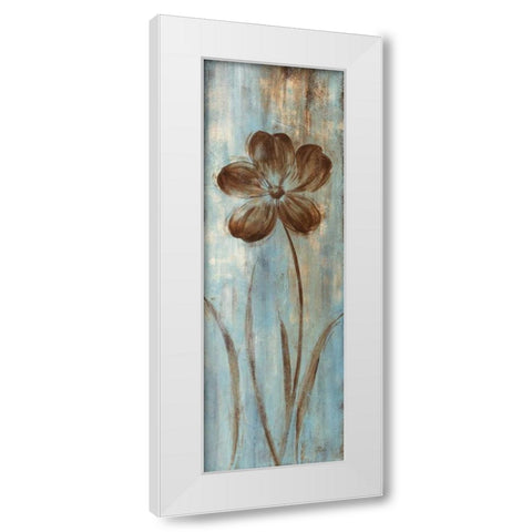 Mays Arrival II White Modern Wood Framed Art Print by Nan