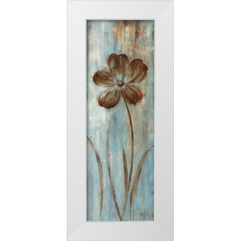 Mays Arrival II White Modern Wood Framed Art Print by Nan