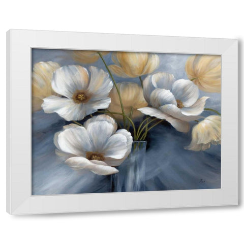 Scent of Summer I White Modern Wood Framed Art Print by Nan