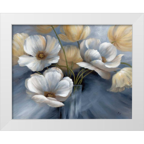 Scent of Summer I White Modern Wood Framed Art Print by Nan