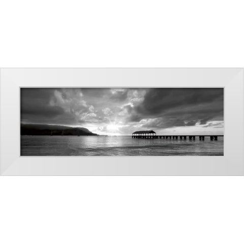 Kauai I White Modern Wood Framed Art Print by Frates, Dennis