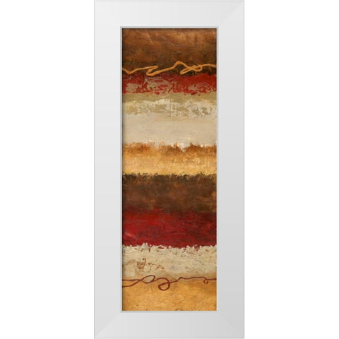 Infused I White Modern Wood Framed Art Print by Olson, Norm