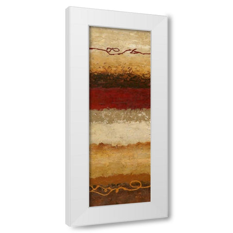 Infused II White Modern Wood Framed Art Print by Olson, Norm