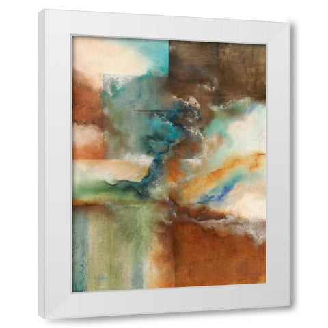 Rare Earth I White Modern Wood Framed Art Print by Olson, Norm