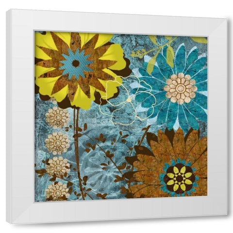 Eyes on Me I White Modern Wood Framed Art Print by Donovan, Maria