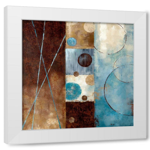 Roll With It I White Modern Wood Framed Art Print by Nan