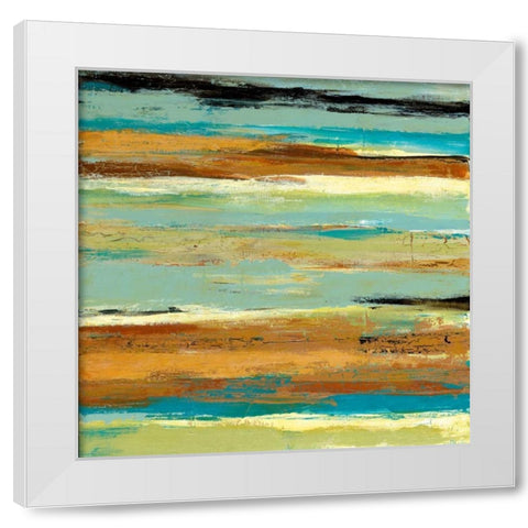 Terra Firma I White Modern Wood Framed Art Print by Donovan, Maria