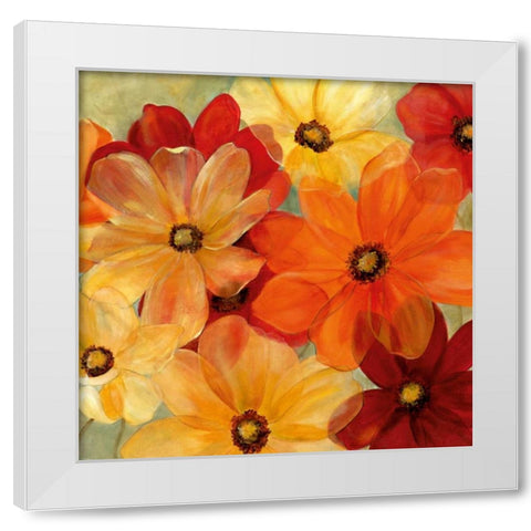 Sunshine Splash White Modern Wood Framed Art Print by Robinson, Carol