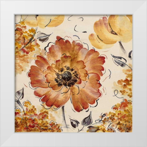 Feels Like Spring I White Modern Wood Framed Art Print by Henson, Richard