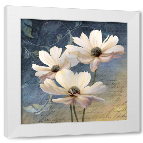 Sweet Breeze I White Modern Wood Framed Art Print by Knutsen, Conrad
