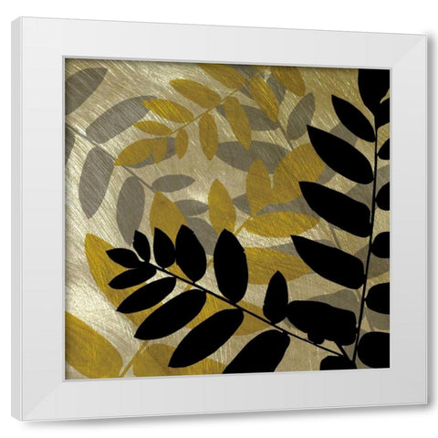 Shimmering Light II White Modern Wood Framed Art Print by Craven, Katrina