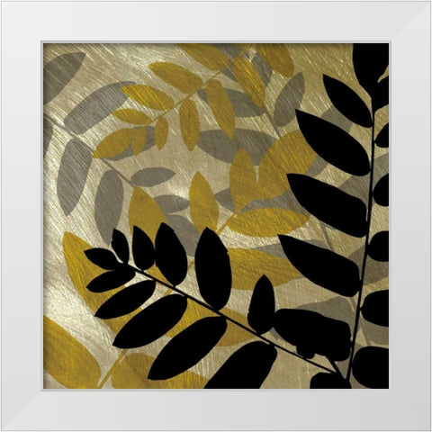 Shimmering Light II White Modern Wood Framed Art Print by Craven, Katrina