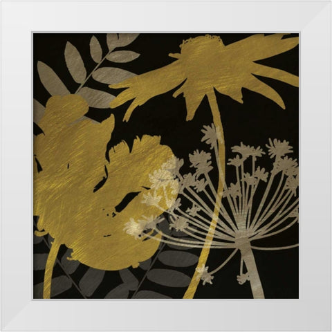 Shimmering Light III White Modern Wood Framed Art Print by Craven, Katrina