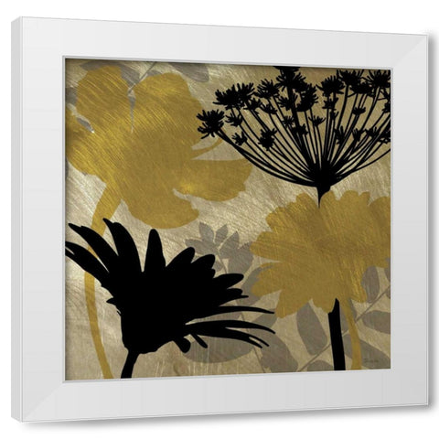 Shimmering Light IV White Modern Wood Framed Art Print by Craven, Katrina