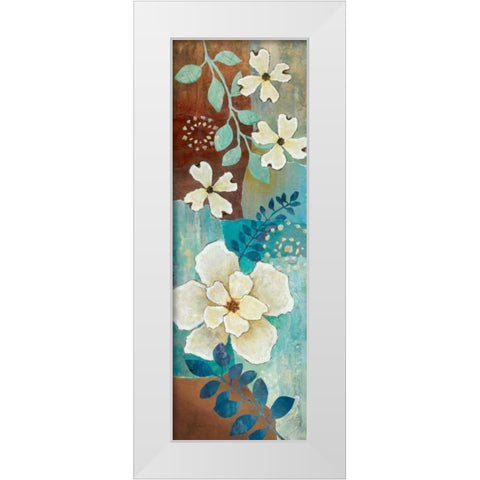 A New Day II White Modern Wood Framed Art Print by Olson, Charlene