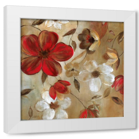 Ready for Red I White Modern Wood Framed Art Print by Robinson, Carol