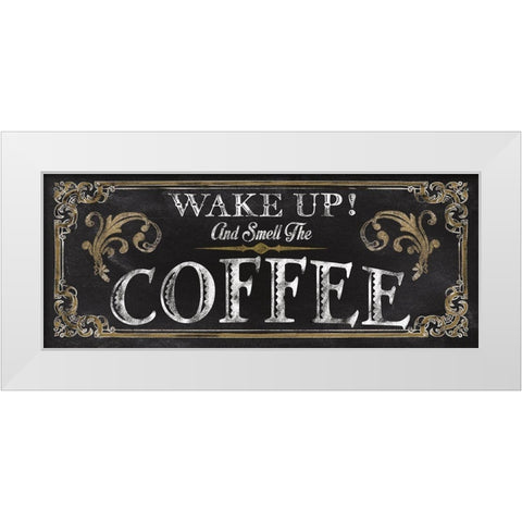 Wake Up! White Modern Wood Framed Art Print by Knutsen, Conrad