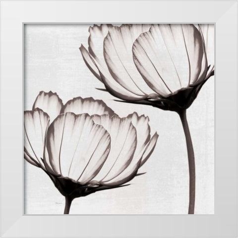Takes Two I White Modern Wood Framed Art Print by Craven, Katrina