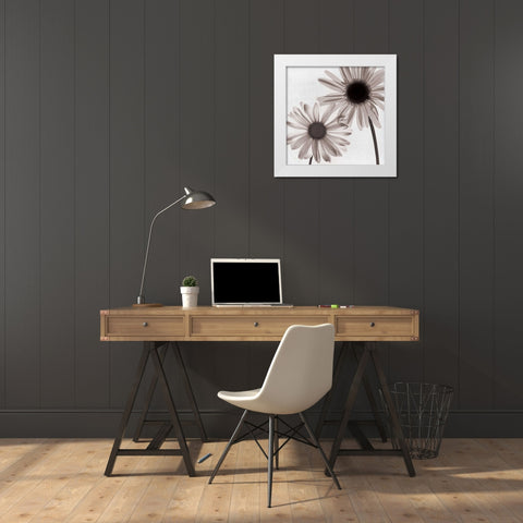 Takes Two IV White Modern Wood Framed Art Print by Craven, Katrina