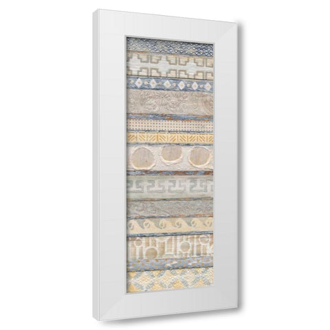 Natural Patterns White Modern Wood Framed Art Print by Tava Studios