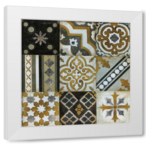 Midcentury Modern White Modern Wood Framed Art Print by Tava Studios