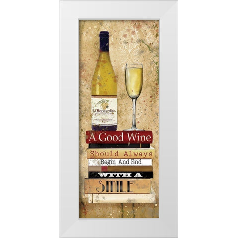 Good White White Modern Wood Framed Art Print by Robinson, Carol